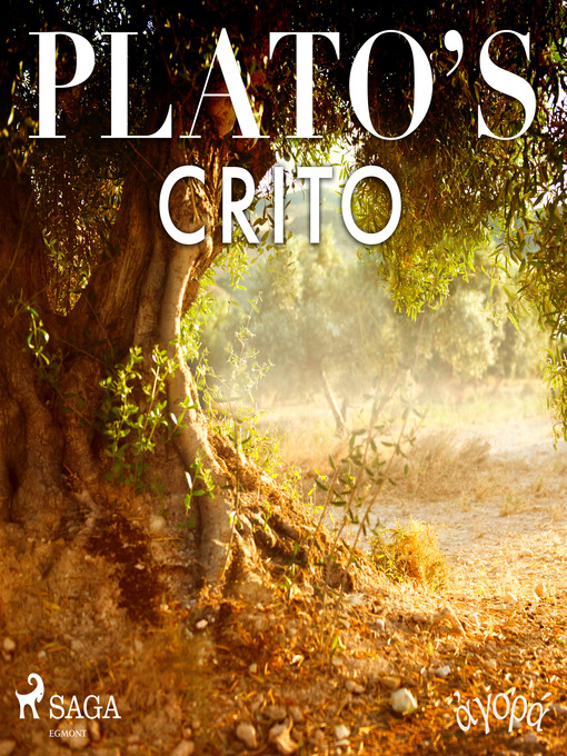 Title details for Plato's Crito by –  Plato - Wait list